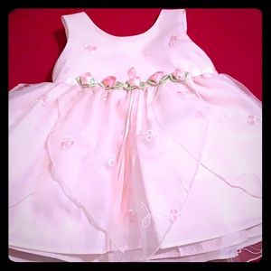 Pink special occasion dress
